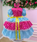 Vestido Junino Nicole festa junina