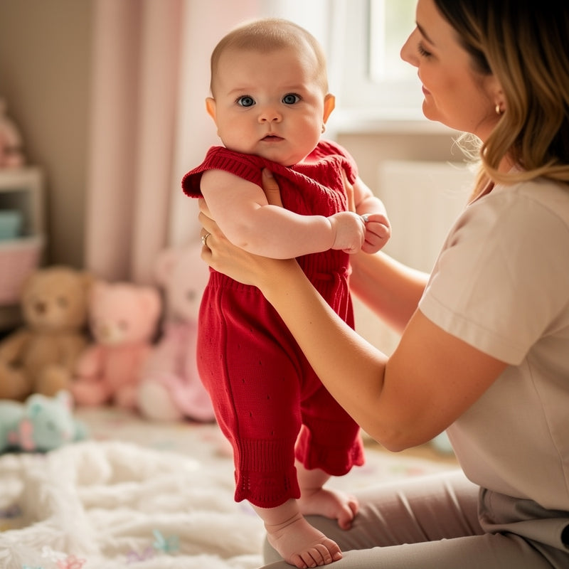 JARDINEIRA ROMPER MACACÃO DE TRICOT LUXO PARA MENINO E MENINA TAMANHO M