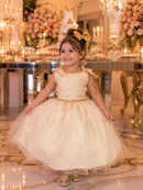 Vestido Marie Mariely Dourado
