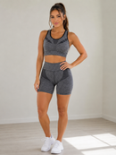 Kit de regata e shorts esportivo sortido academia premium