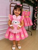 VESTIDO ISIS LUXO FESTA COM URSINHO