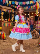 Vestido Junino Nicole festa junina