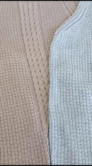 JARDINEIRA MACACÃO LONGO DE TRICOT TRABALHADO PONTO ARROZ PARA MENINO E MENINA