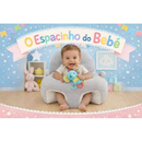 Sofá para bebê com assento super macio.