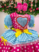 Vestido Junino Nicole festa junina
