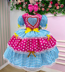 Vestido Junino Nicole festa junina