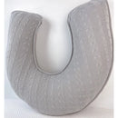 Almofada Para Amamentação De Tricot Trabalhada Luxo