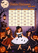 Fantasia/ Vestido Mini Miss Abóbora Encantada -  Halloween
