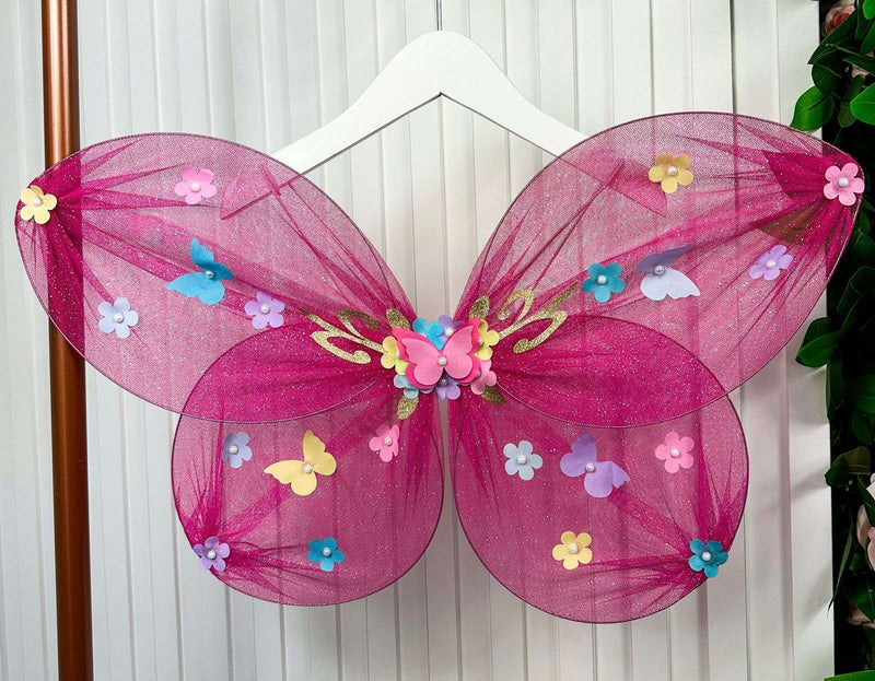 Asa De Borboletas / Fadas Infantil Pink
