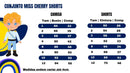 Conjunto Miss cherry Meninos - Lapis Aquarela Azul ABC