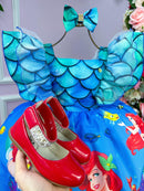 Vestido Temáticos Kids Ariel - A Pequena Sereia