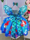 Vestido Temáticos Kids Ariel - A Pequena Sereia
