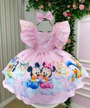 Vestido Temáticos Kids Turma Mickey Mouse Baby Disney