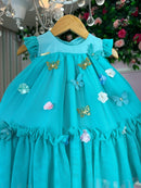 Vestido de luxo jardim pra festa e aniversario