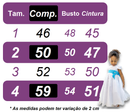 Vestido Infantil Azul Claro Jardim Encantado Festas Luxo