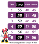 Vestido Infantil Minnie Rosa Cinto de Pérolas Princesas Bolinhas