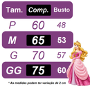 Vestido Infantil Princesa Aurora Luxo Festas