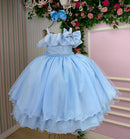 Vestido Bella Child Martina Azul Bebe