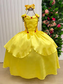 Fantasia Princesa Belli Princesa Amarela Longa