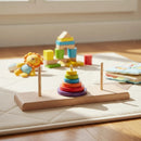 Torre de Hanoi Brinquedo educativo infantil em Madeira e EVA Pedagógico
