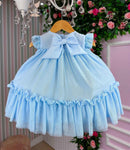 Vestido Vila Lele Jardim das Borboletas Baby Liz