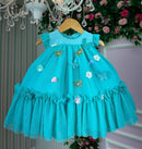 Vestido Vila Lele Jardim das Borboletas Baby Liz
