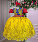 Vestido Marie Temático infantil kids