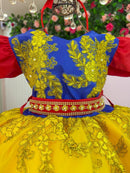 Vestido Marie Temático infantil kids