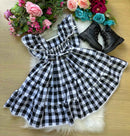 Vestido Banana Club Aline Xadrez