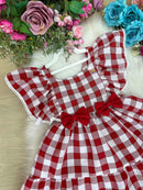 Vestido Banana Club Aline Xadrez