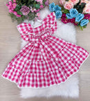 Vestido Banana Club Aline Xadrez