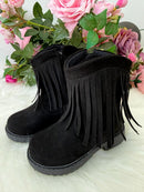 Bota\Coturno infantil StarPink Love Preto