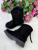 Bota\Coturno infantil StarPink Love Preto