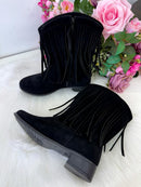 Bota\Coturno infantil StarPink Love Preto