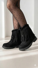 Bota\Coturno infantil StarPink Love Preto