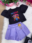 Conjunto Blogueirinha Temático Guerreiras do K-Pop