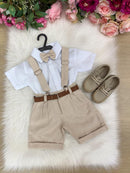 Conjunto Social Linho masculino formatura aniversario