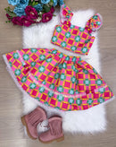 Conjunto infantil Mini Miss Junino Sertão Magico