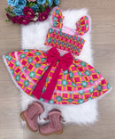 Conjunto infantil Mini Miss Junino Sertão Magico