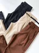 Calça em Alfaiataria Skinny Risca de Giz