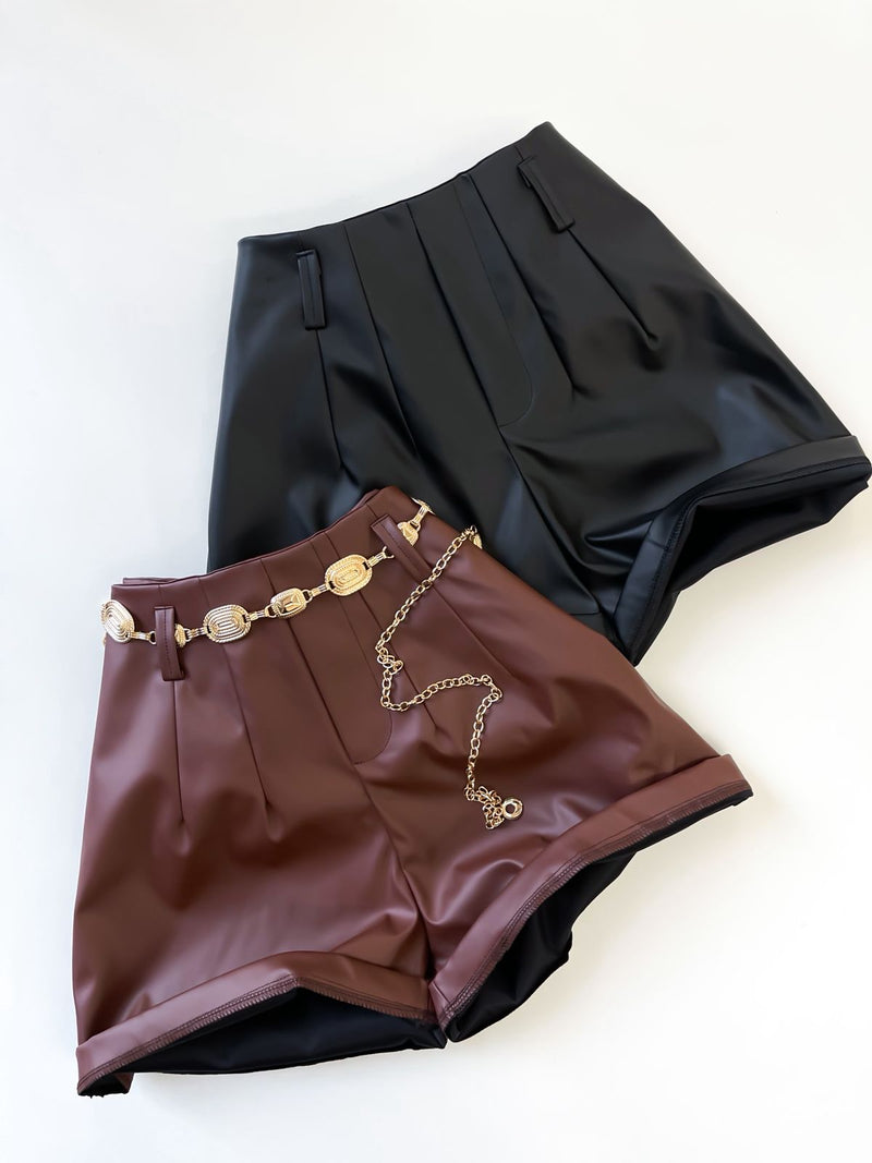 Shorts em Courino Zara Alexia