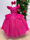 Fantasia/ Vestido Mini Miss Longo A Bela Adormecida - Aurora Pink