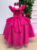 Fantasia/ Vestido Mini Miss Longo A Bela Adormecida - Aurora Pink