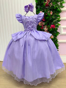 Fantasia/ Vestido Mini Miss Longo Rapunzel