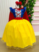 Fantasia/ Vestido Mini Miss Longo Princesa Maça