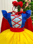 Fantasia/ Vestido Mini Miss Longo Princesa Maça